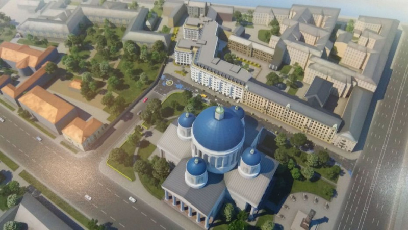 Дом вместо рынка. В Петербурге представили проект жилого комплекса у Троицкого собора