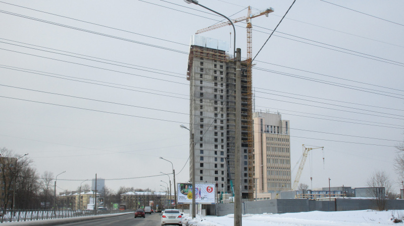 На улице Орджоникидзе начинают строительство второй очереди отеля Youco